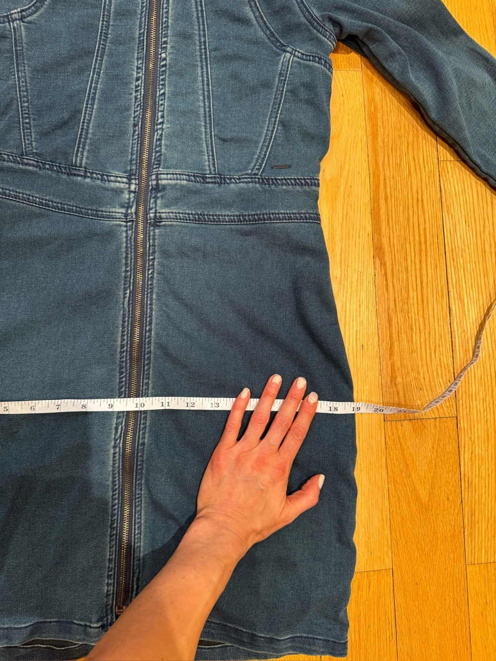 Triple five soul denim stretchy lightweight dress - Picture 7 of 12
